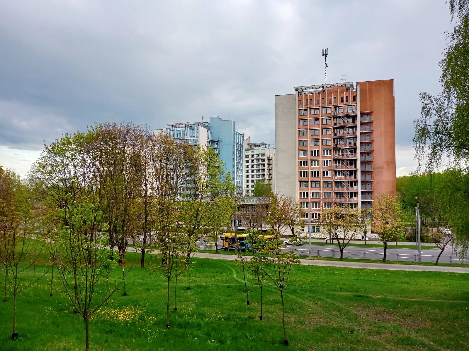 Комплекс общежитий расположенных на улице Карбышева